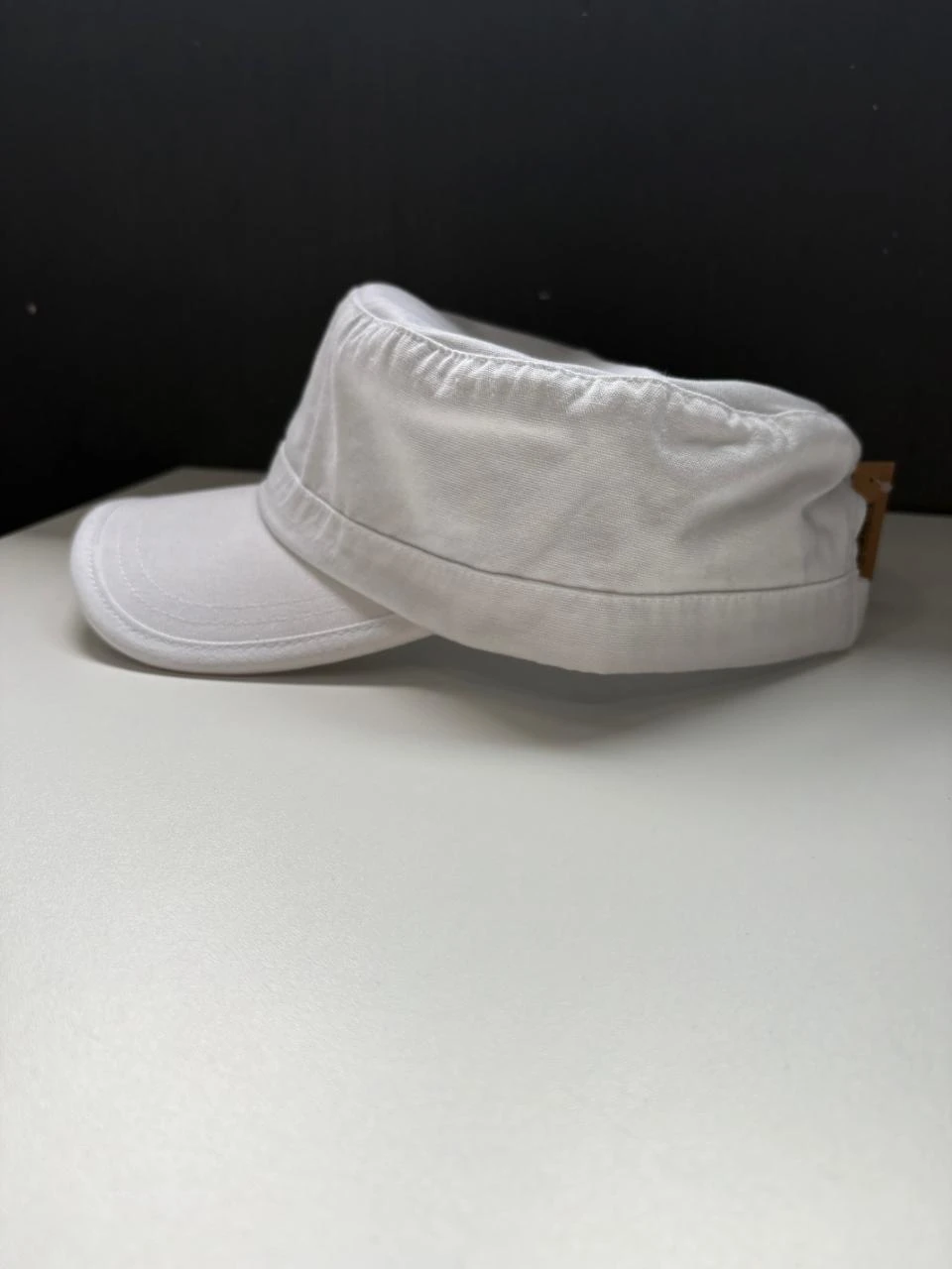 Witte militaire pet, verstelbare maat, volwassene, nieuw – photo 3